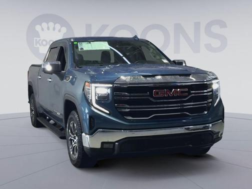 Downpour Metallic 2024 GMC Sierra 1500 SLT