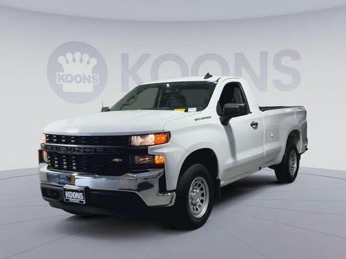 Summit White 2021 Chevrolet Silverado 1500 WT