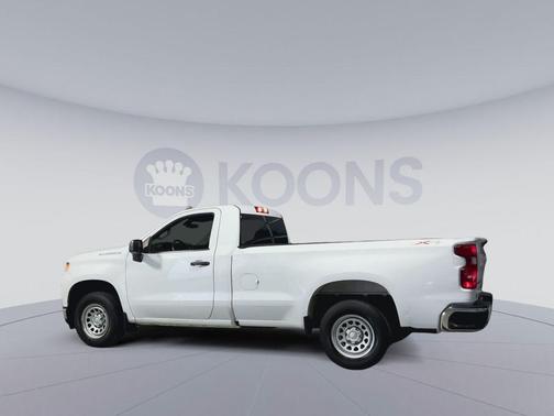 Summit White 2021 Chevrolet Silverado 1500 WT