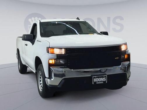 Summit White 2021 Chevrolet Silverado 1500 WT