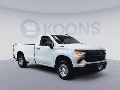 Summit White 2026 Chevrolet Silverado 1500 WT
