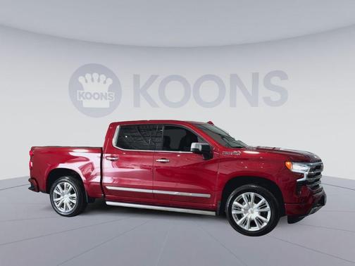 Radiant Red 2025 Chevrolet Silverado 1500 High Country