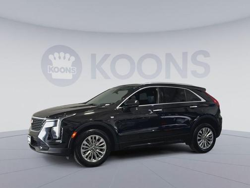 Stellar Black Metallic 2024 Cadillac XT4 Premium Luxury