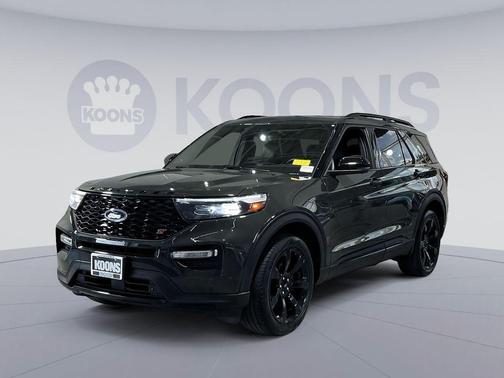 FORGED GREEN METALLIC 2023 Ford Explorer ST