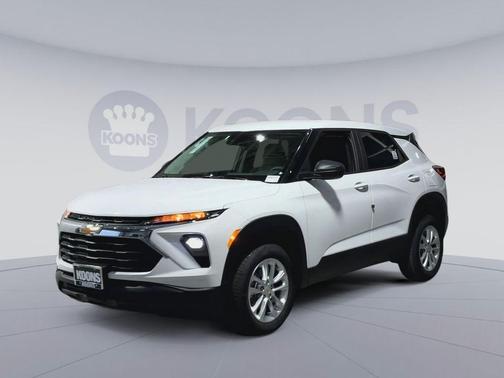 Summit White 2026 Chevrolet Trailblazer LS