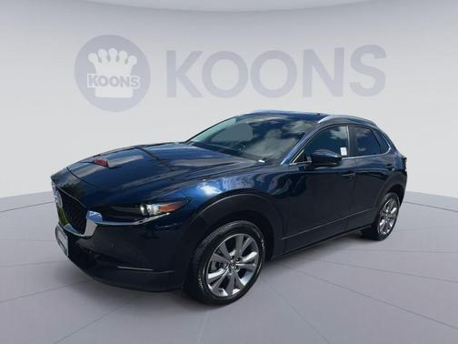 Deep Crystal Blue Mica 2025 Mazda CX-30 2.5 S Preferred Package