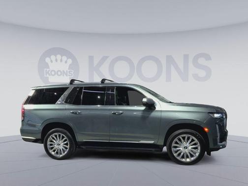 Dark Emerald Metallic 2024 Cadillac Escalade Premium Luxury