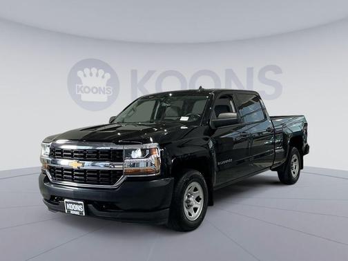 Black 2018 Chevrolet Silverado 1500 WT