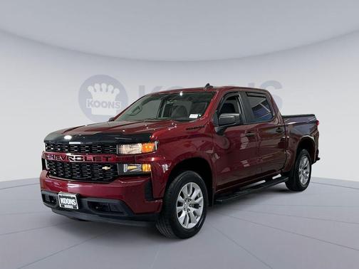 Cajun Red Tintcoat 2020 Chevrolet Silverado 1500 Custom