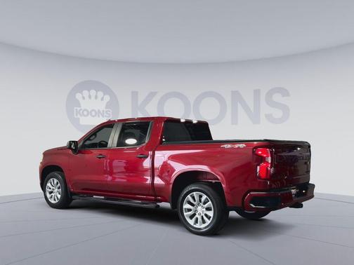 Cajun Red Tintcoat 2020 Chevrolet Silverado 1500 Custom