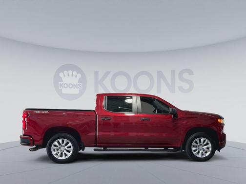 Cajun Red Tintcoat 2020 Chevrolet Silverado 1500 Custom