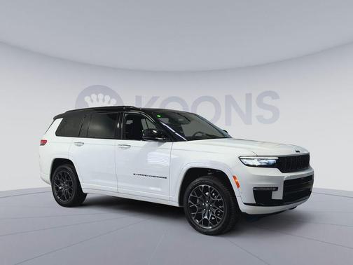 Bright White Clearcoat 2025 Jeep Grand Cherokee L Summit Reserve