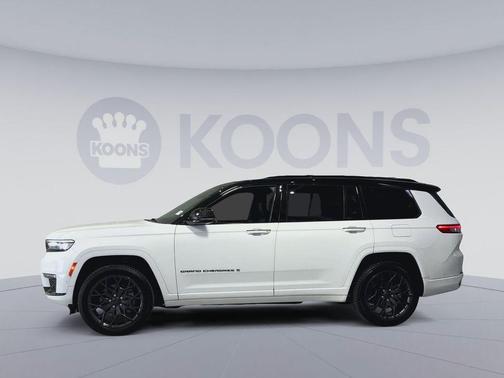 Bright White Clearcoat 2025 Jeep Grand Cherokee L Summit Reserve