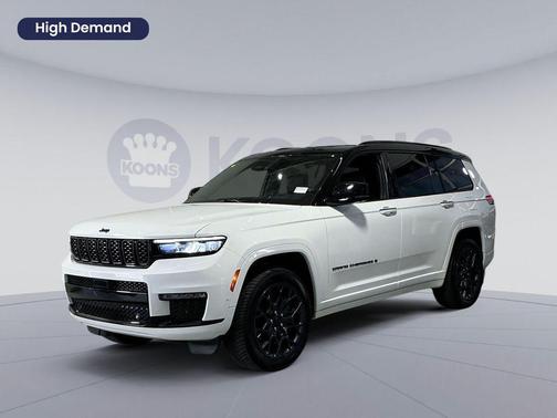 Bright White Clearcoat 2025 Jeep Grand Cherokee L Summit Reserve