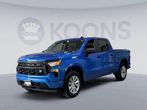 Riptide Blue Metallic 2025 Chevrolet Silverado 1500 Custom