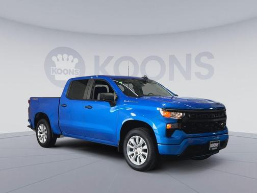 Riptide Blue Metallic 2025 Chevrolet Silverado 1500 Custom
