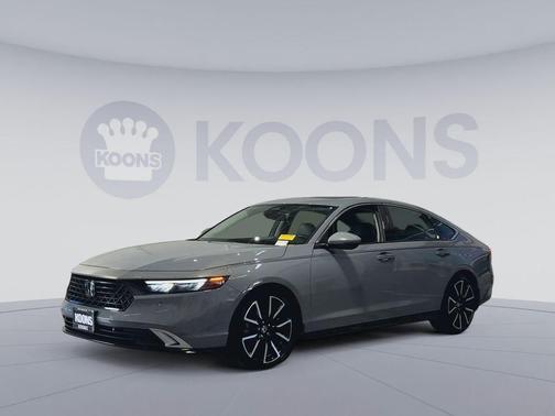 Crystal Black Pearl 2024 Honda Accord Hybrid Touring
