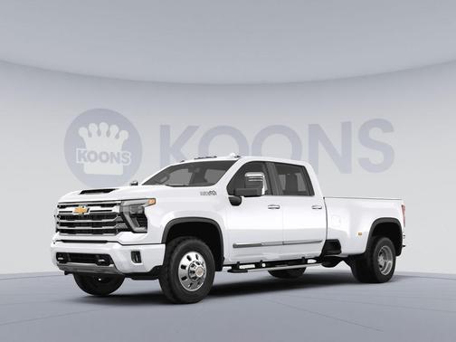 Polar White Tricoat 2026 Chevrolet Silverado 3500 High Country