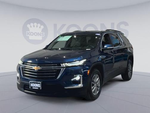 Northsky Blue Metallic 2023 Chevrolet Traverse LT Leather