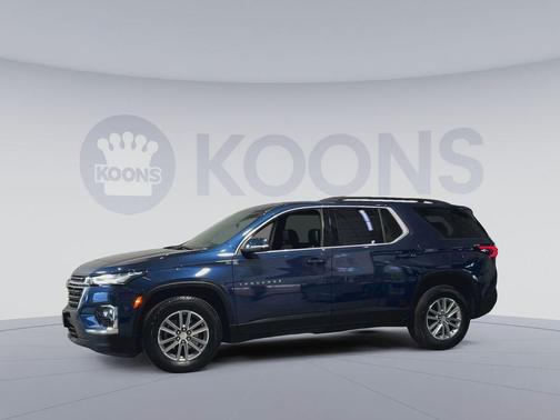 Northsky Blue Metallic 2023 Chevrolet Traverse LT Leather