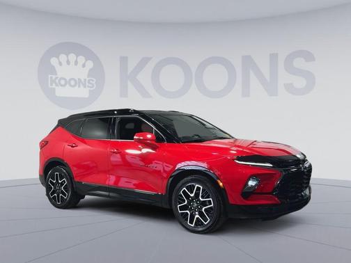Red Hot 2023 Chevrolet Blazer RS
