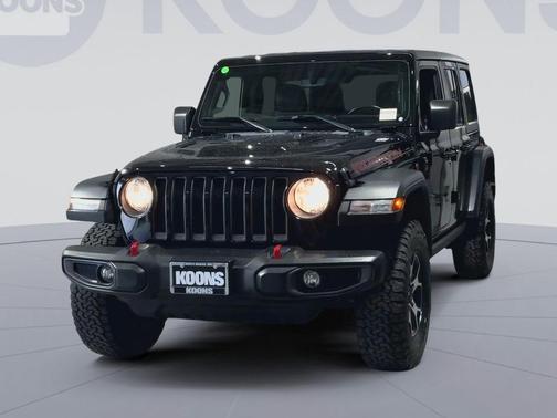 Black Clearcoat 2022 Jeep Wrangler Unlimited Rubicon