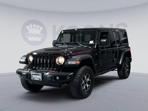 Black Clearcoat 2022 Jeep Wrangler Unlimited Rubicon