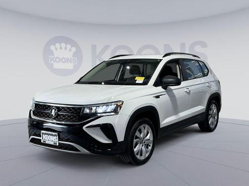 Pure White 2023 Volkswagen Taos 1.5T S