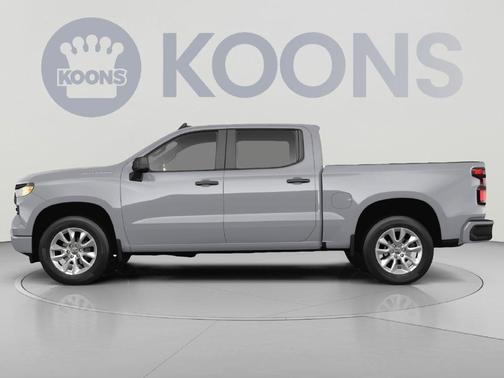 Sterling Gray Metallic 2026 Chevrolet Silverado 1500 Custom