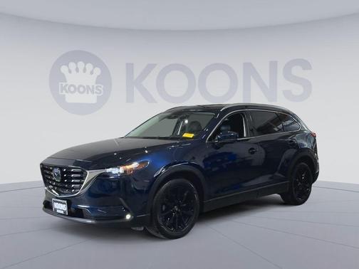 Deep Crystal Blue Mica 2023 Mazda CX-9 Touring Plus