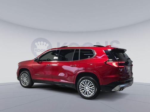 Volcanic Red Tintcoat 2025 GMC Acadia Denali