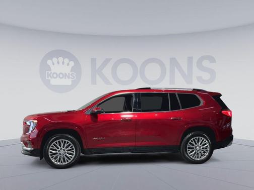 Volcanic Red Tintcoat 2025 GMC Acadia Denali