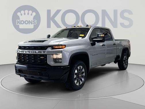 Silver Ice Metallic 2021 Chevrolet Silverado 2500 Custom