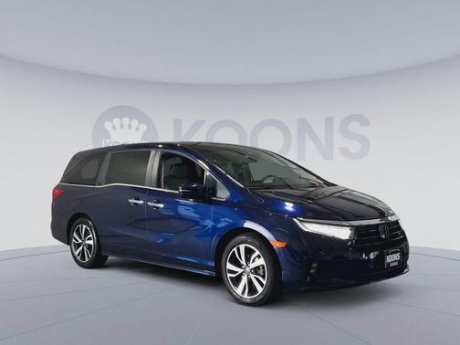 Obsidian Blue 2023 Honda Odyssey Touring