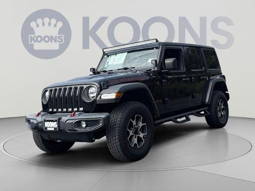 Black Clearcoat 2022 Jeep Wrangler Unlimited Rubicon