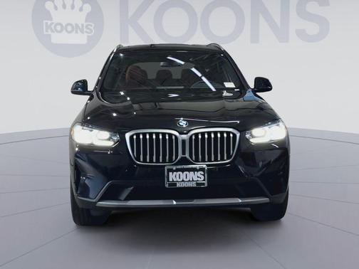 Black Sapphire Metallic 2023 BMW X3 xDrive30i