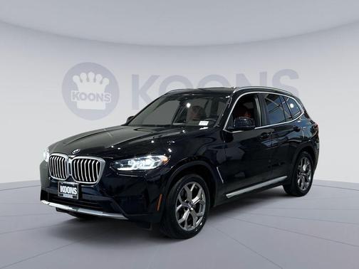 Black Sapphire Metallic 2023 BMW X3 xDrive30i