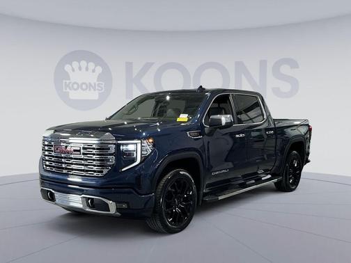 Pacific Blue Metallic 2023 GMC Sierra 1500 Denali