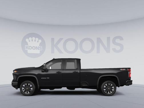 Black 2026 Chevrolet Silverado 2500 Custom