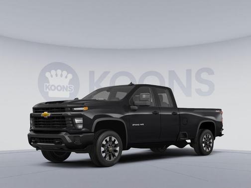 Black 2026 Chevrolet Silverado 2500 Custom