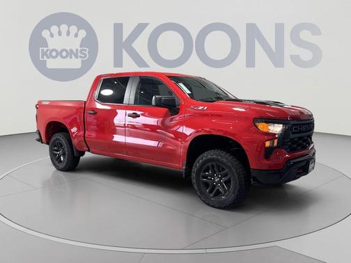 Red Hot 2026 Chevrolet Silverado 1500 Custom Trail Boss