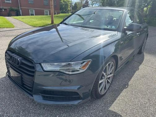 Blue 2016 Audi A6 3.0T Premium Plus