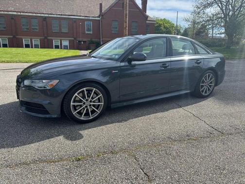 Blue 2016 Audi A6 3.0T Premium Plus
