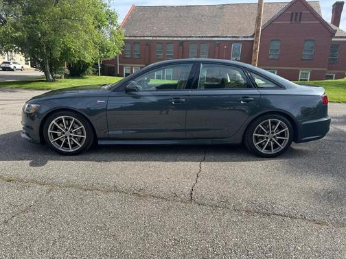 Blue 2016 Audi A6 3.0T Premium Plus