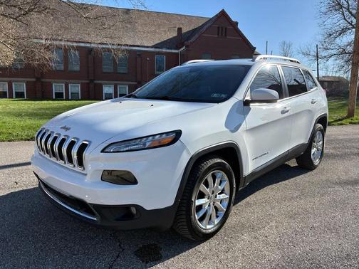 White 2016 Jeep Cherokee Limited