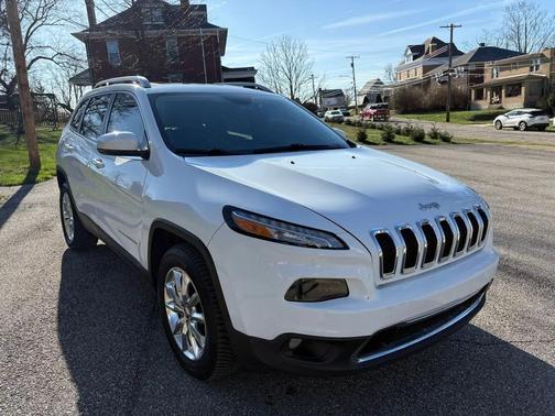 White 2016 Jeep Cherokee Limited