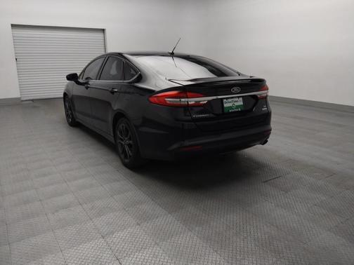 Shadow Black 2018 Ford Fusion SE