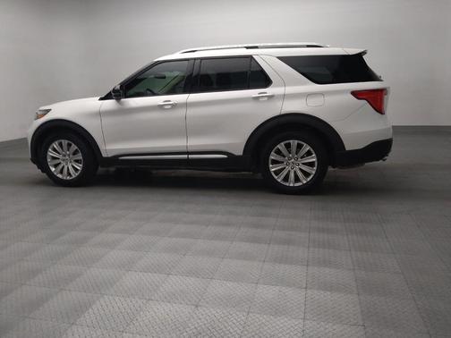 Star White Metallic Tri-Coat 2020 Ford Explorer Limited