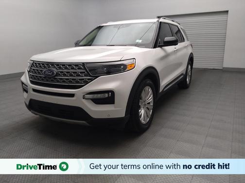 Star White Metallic Tri-Coat 2020 Ford Explorer Limited