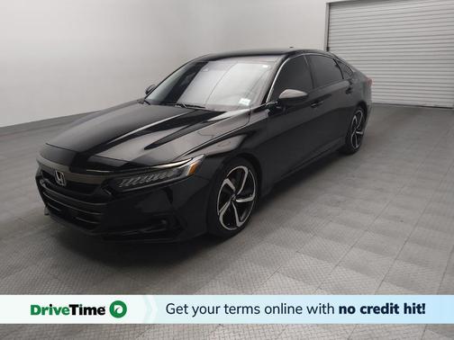 Crystal Black Pearl 2022 Honda Accord Sport SE 1.5T